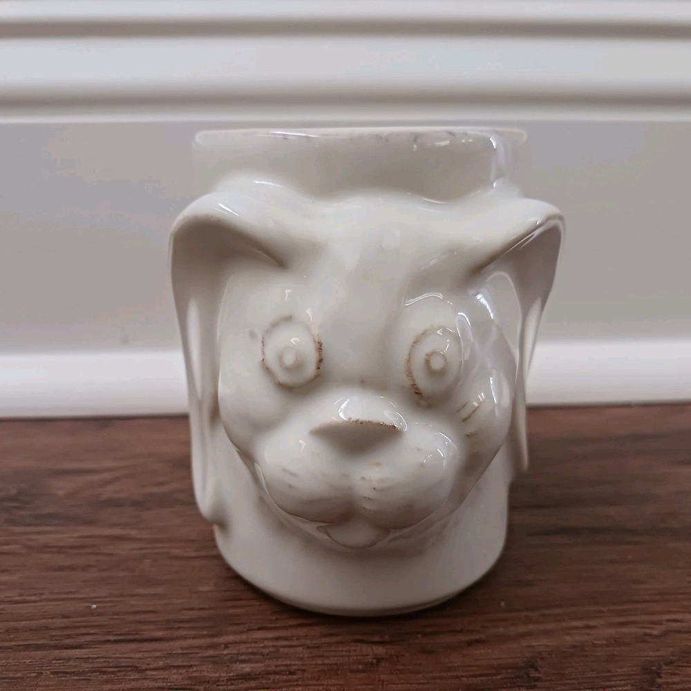 Bunny Child's Mug Stone Wear Casafina Portuguese Stoneware Whitewash Glaze